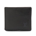 Louis Vuitton Epi Porte Monnaie Boite Coin Purse Square Shape Leather Noir Black