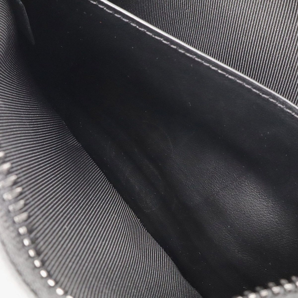 Louis Vuitton Monogram Taurillon Soft Trunk Clutch Black — view 8