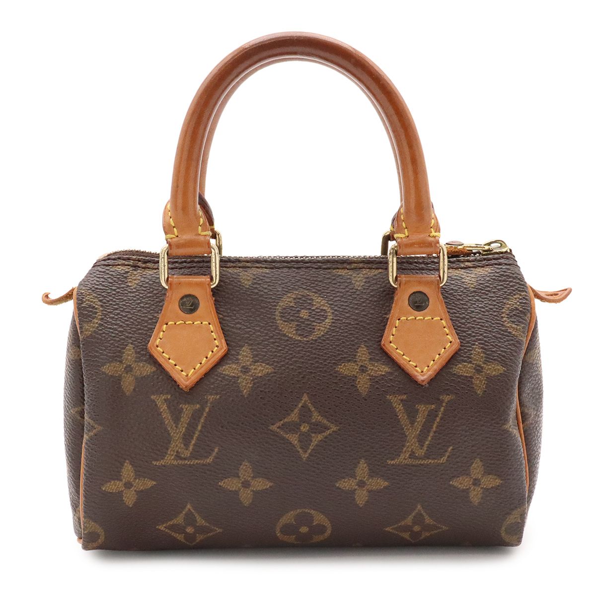 Louis Vuitton Monogram Mini Speedy Mini Bag Pouch Case