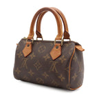 Louis Vuitton Monogram Mini Speedy Mini Bag Pouch Case — view 2