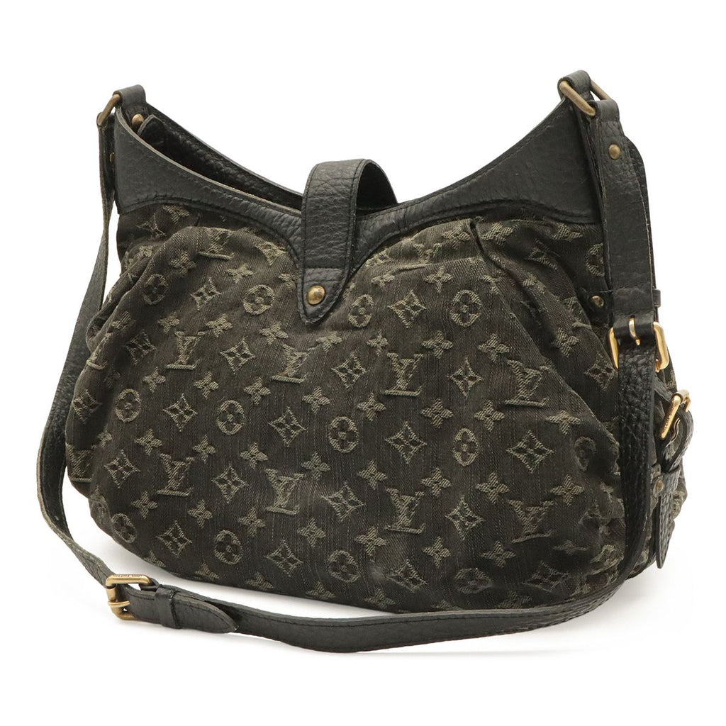 Louis Vuitton Monogram Denim S Shoulder Bag Noir Black — view 2