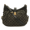 Louis Vuitton Monogram Denim S Shoulder Bag Noir Black