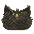 Louis Vuitton Monogram Denim S Shoulder Bag Noir Black