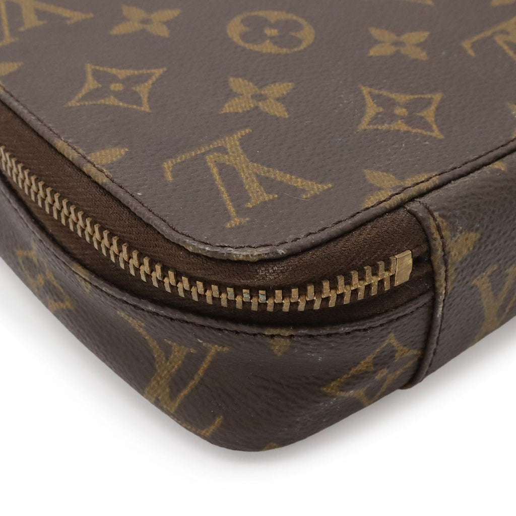 Louis Vuitton Monogram Poche Monte Carlo Jewelry Case Makeup Pouch — view 3