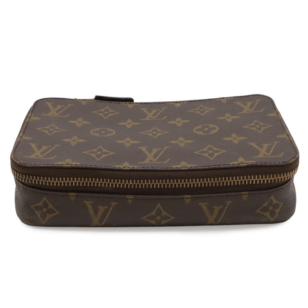Louis Vuitton Monogram Poche Monte Carlo Jewelry Case Makeup Pouch