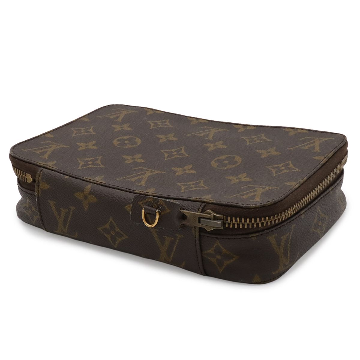Louis Vuitton Monogram Poche Monte Carlo Jewelry Case Makeup Pouch — view 2