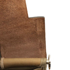 Hermes Herbag Zip PM 2-Way Shoulder Bag Toile Officier Khaki Beige Dark Brown — view 8