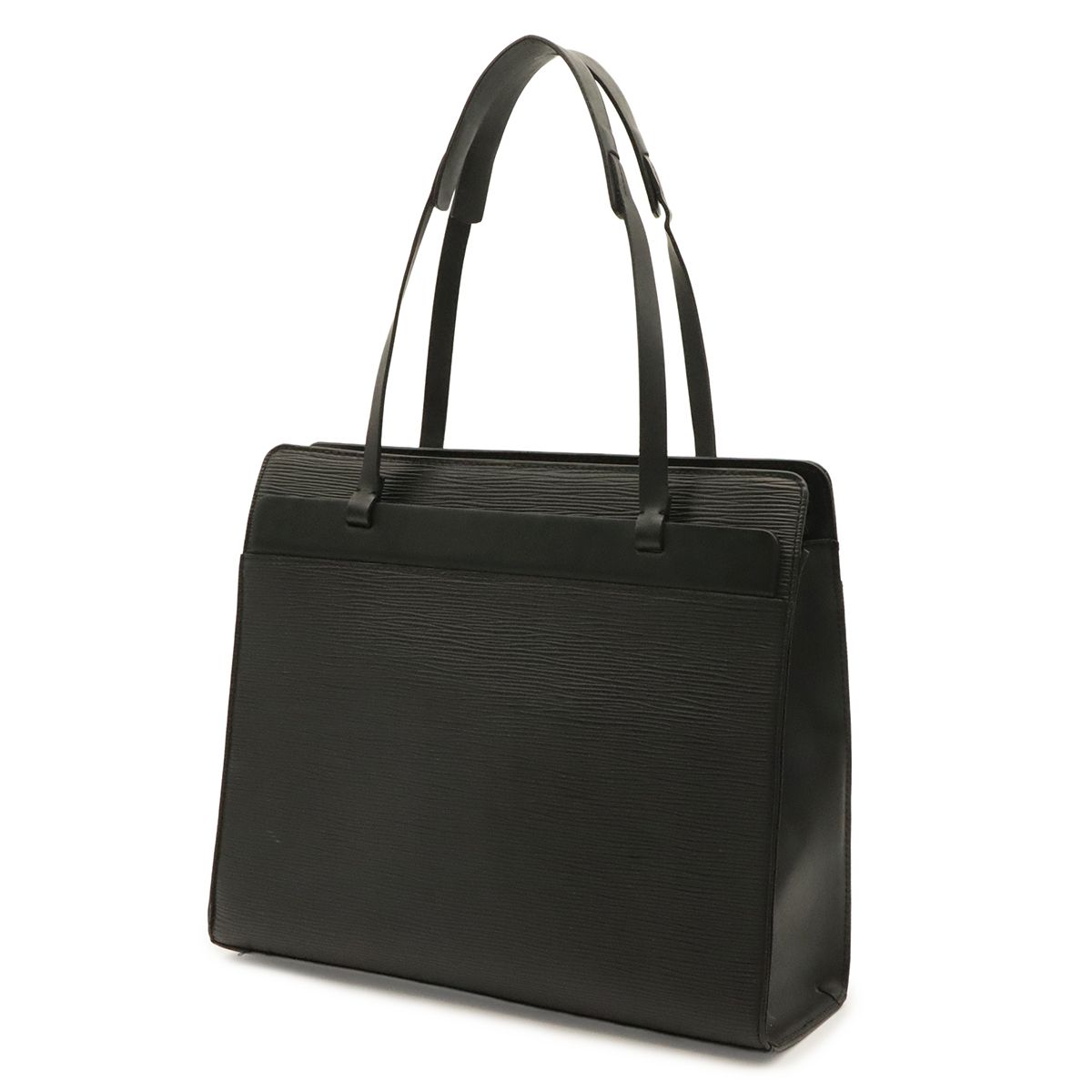 Louis Vuitton Epi Croisette PM Tote Shoulder Bag Leather Noir Black — view 2