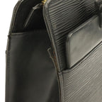 Louis Vuitton Epi Croisette PM Tote Shoulder Bag Leather Noir Black — view 4