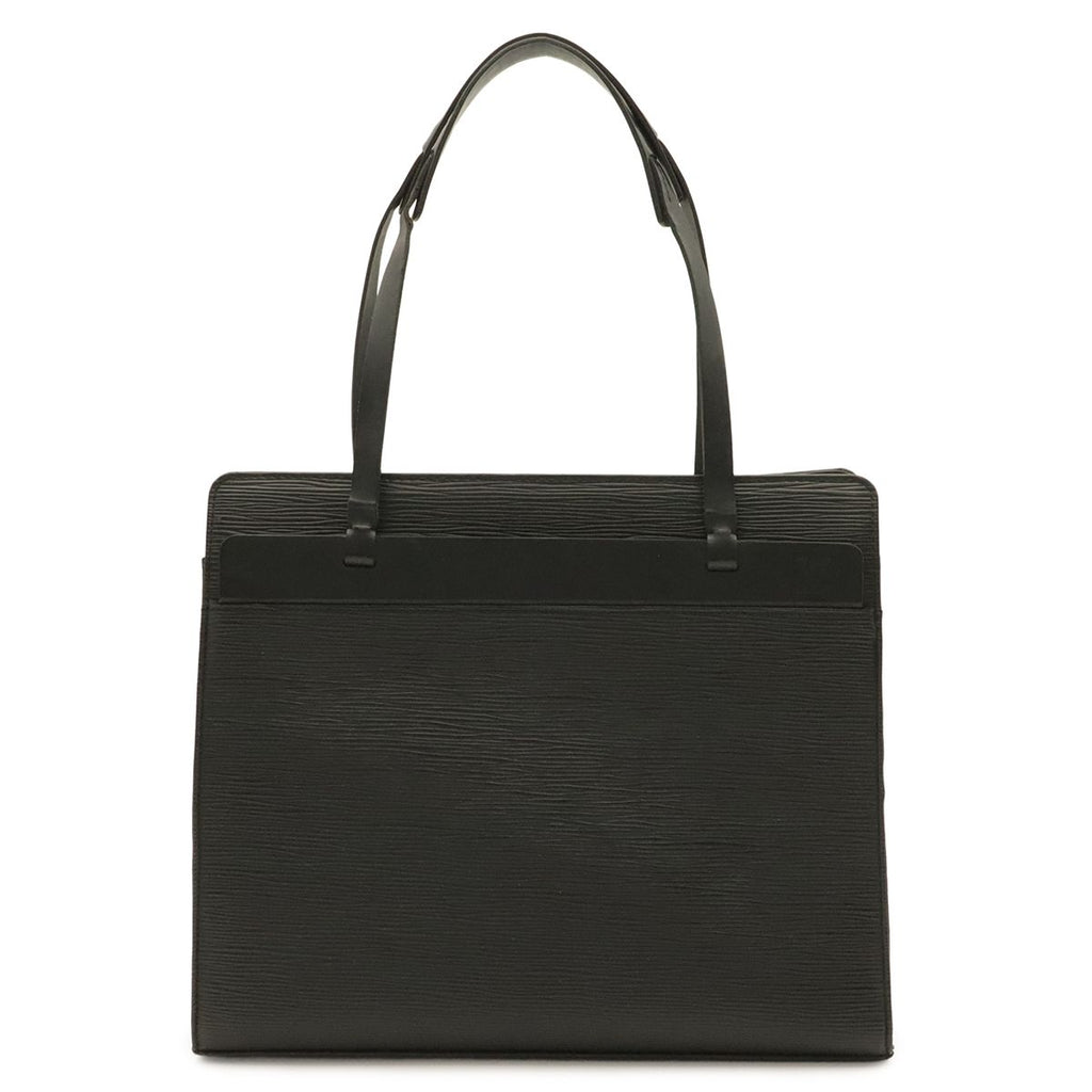 Louis Vuitton Epi Croisette PM Tote Shoulder Bag Leather Noir Black
