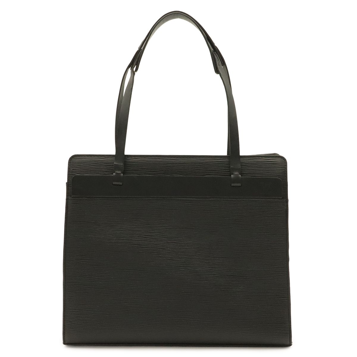Louis Vuitton Epi Croisette PM Tote Shoulder Bag Leather Noir Black