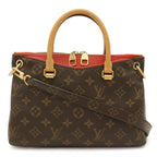 Louis Vuitton Monogram Pallas BB 2-Way Shoulder Bag Crossbody Leather Poppy