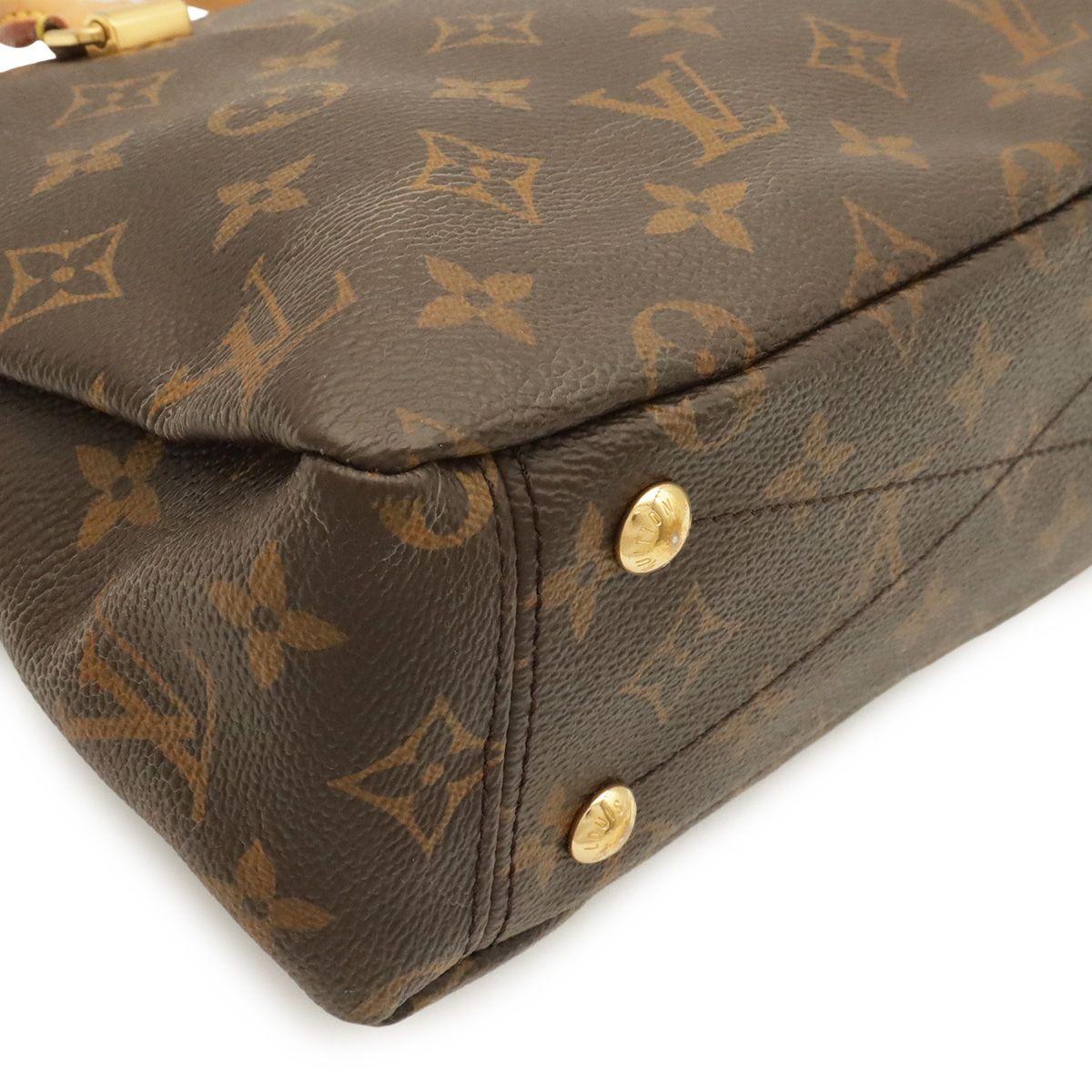 Louis Vuitton Monogram Pallas BB 2-Way Shoulder Bag Crossbody Leather Cerise Red — view 3