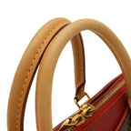 Louis Vuitton Monogram Pallas BB 2-Way Shoulder Bag Crossbody Leather Cerise Red — view 4