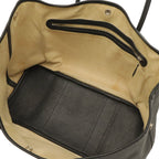 Hermes Garden Party PM Tote Bag Negonda Leather Black Silver — view 6