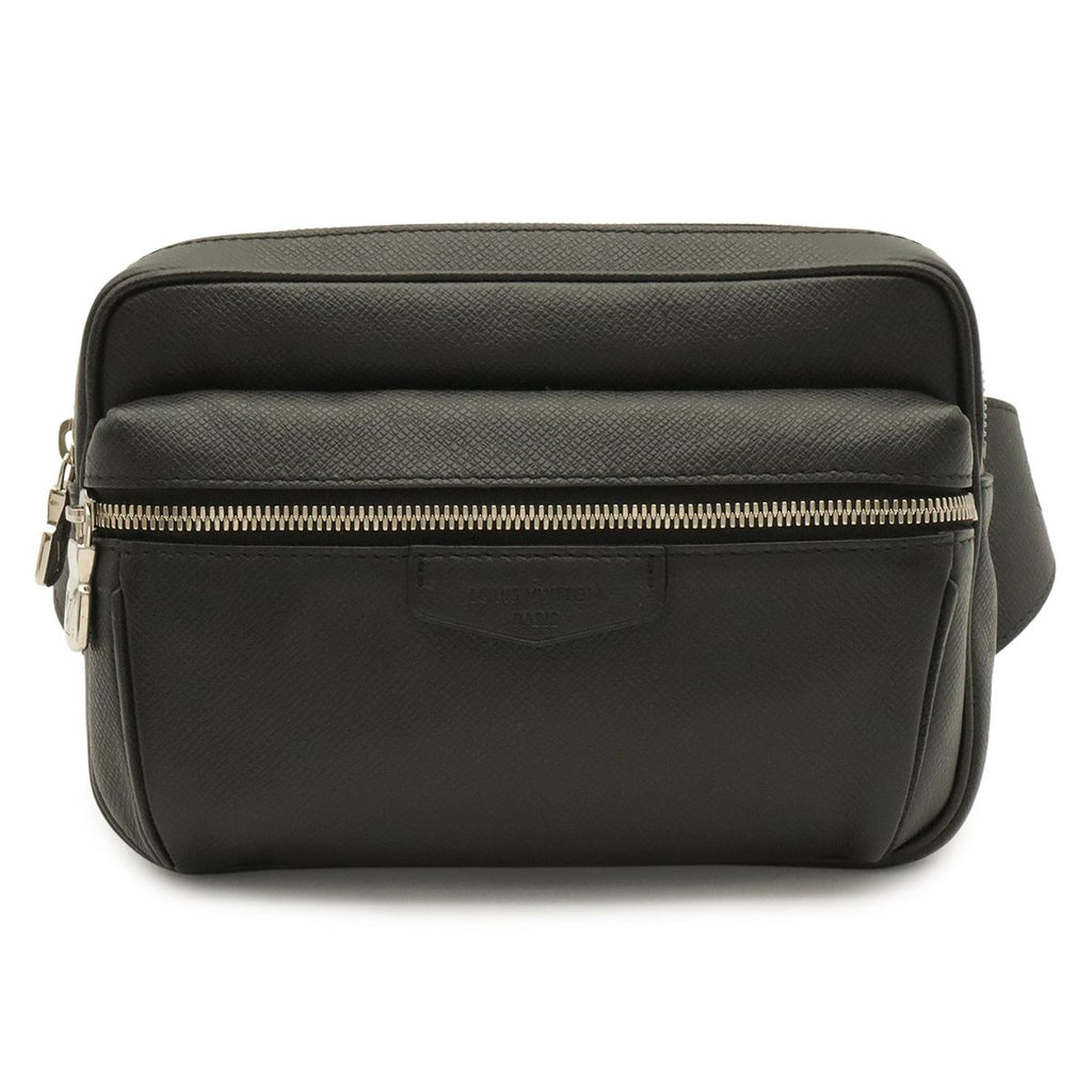 Louis Vuitton Taiga Bum Bag Outdoor Waist Pouch Noir Black