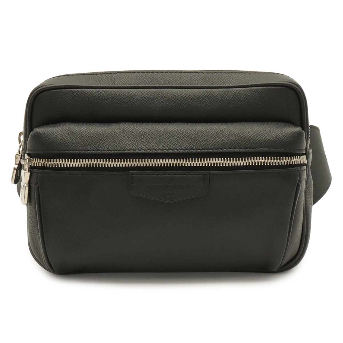 Louis Vuitton Taiga Bum Bag Outdoor Waist Pouch Noir Black