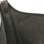 Hermes Evelyne I 1 GM Shoulder Bag Veau Epsom Black Silver — view 8