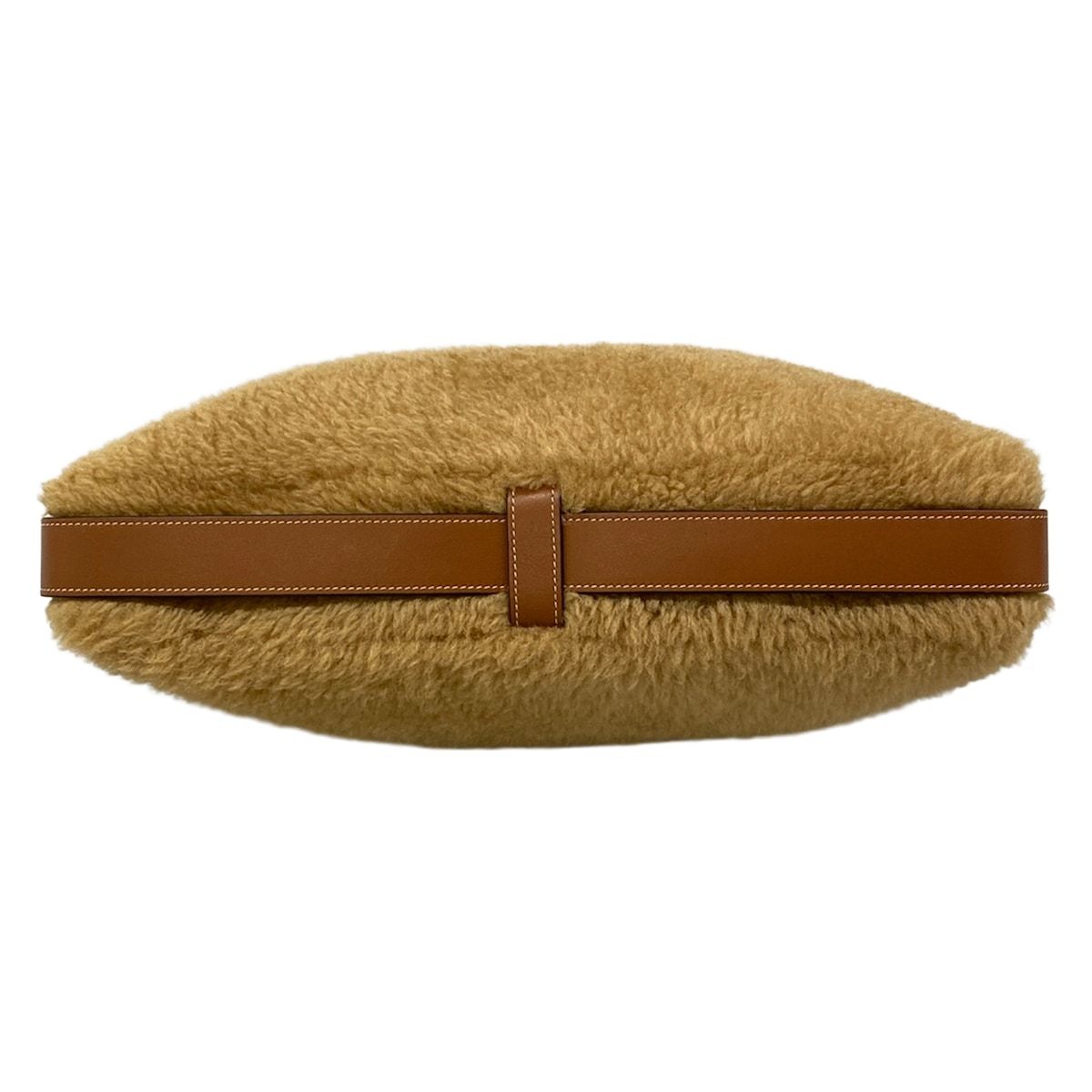 Celine Shoulder Bag Medium Romy Beige Brown Shearling — view 5
