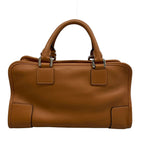 Loewe Handbag Amazona 28 352.30 Brown Leather — view 3