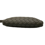 Bottega Veneta Shoulder Bag Intrecciato Gray Leather — view 5