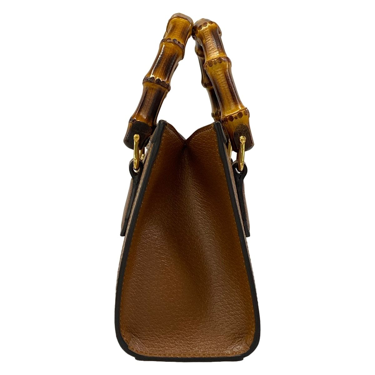 Gucci Handbag Diana Brown GG Marmont Leather — view 4