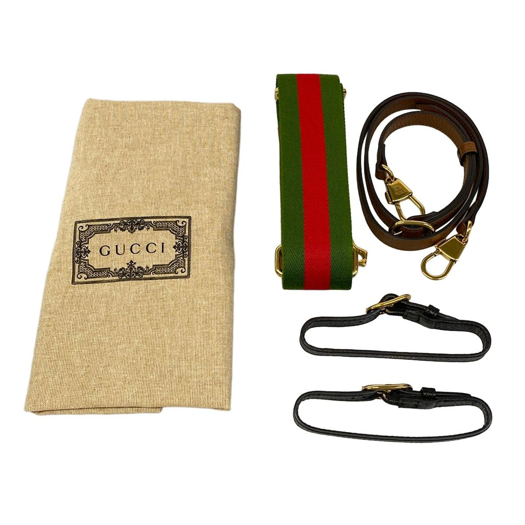 Gucci Handbag Diana Brown GG Marmont Leather — view 8