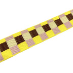 Hermes Shoulder Strap Bandouliere Sangle Maxi Quadrille 25 Yellow Light Pink — view 6