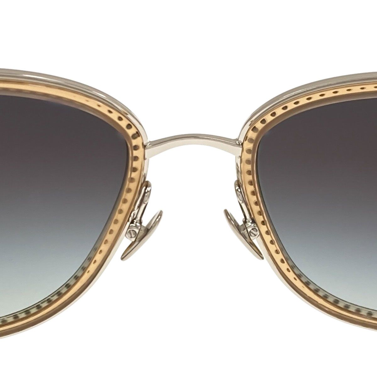Chanel Rhinestone Sunglasses Acetate Metal Eyewear — view 5