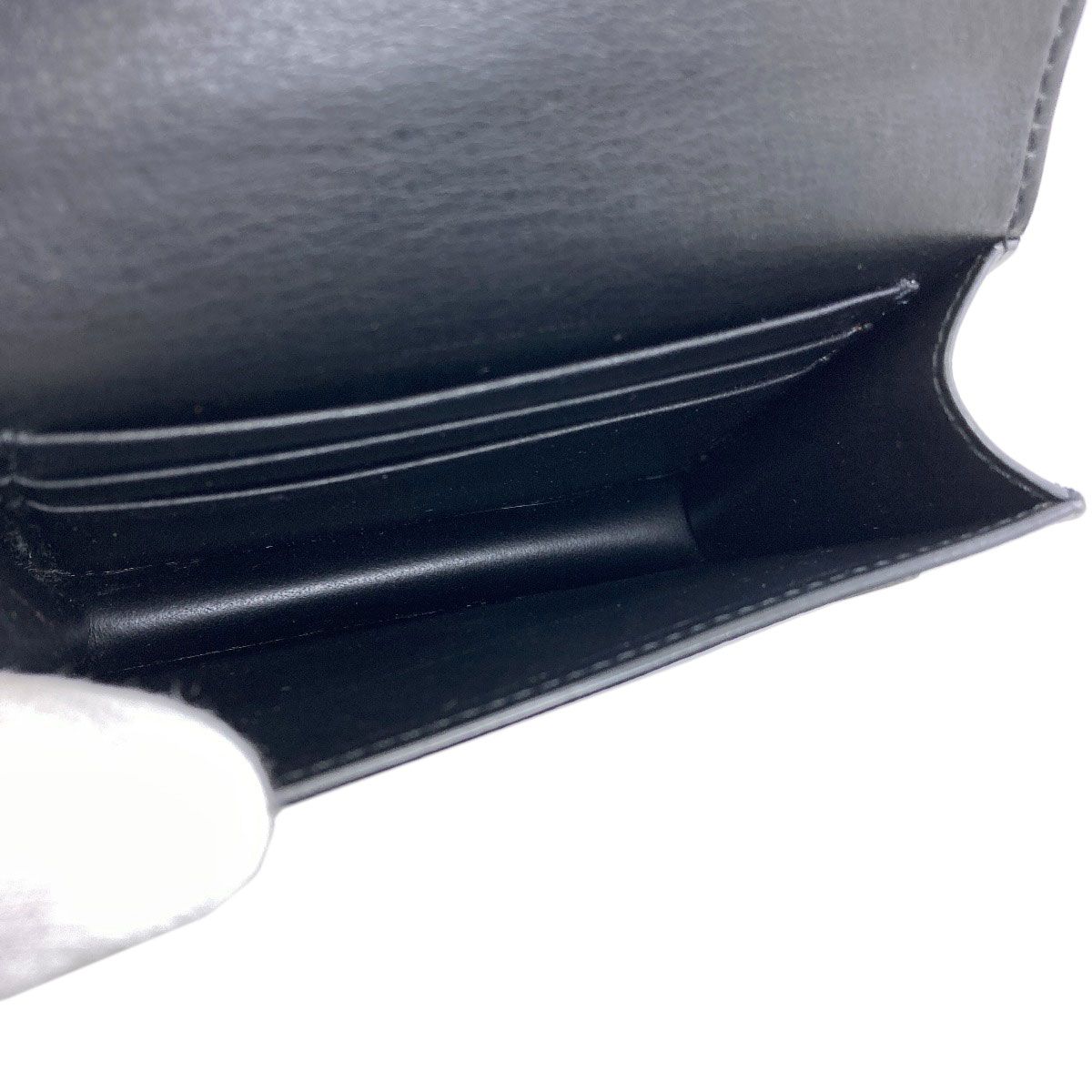 Celine Trifold Dead Card Case Leather — view 4