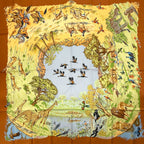 Hermes Carre 90 Africa Scarf Silk — view 3