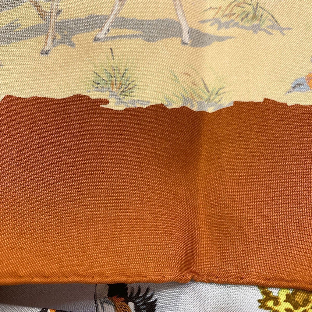 Hermes Carre 90 Africa Scarf Silk — view 7