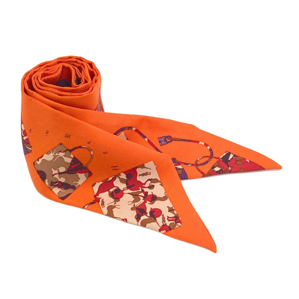 Hermes Twilly Scarf Silk