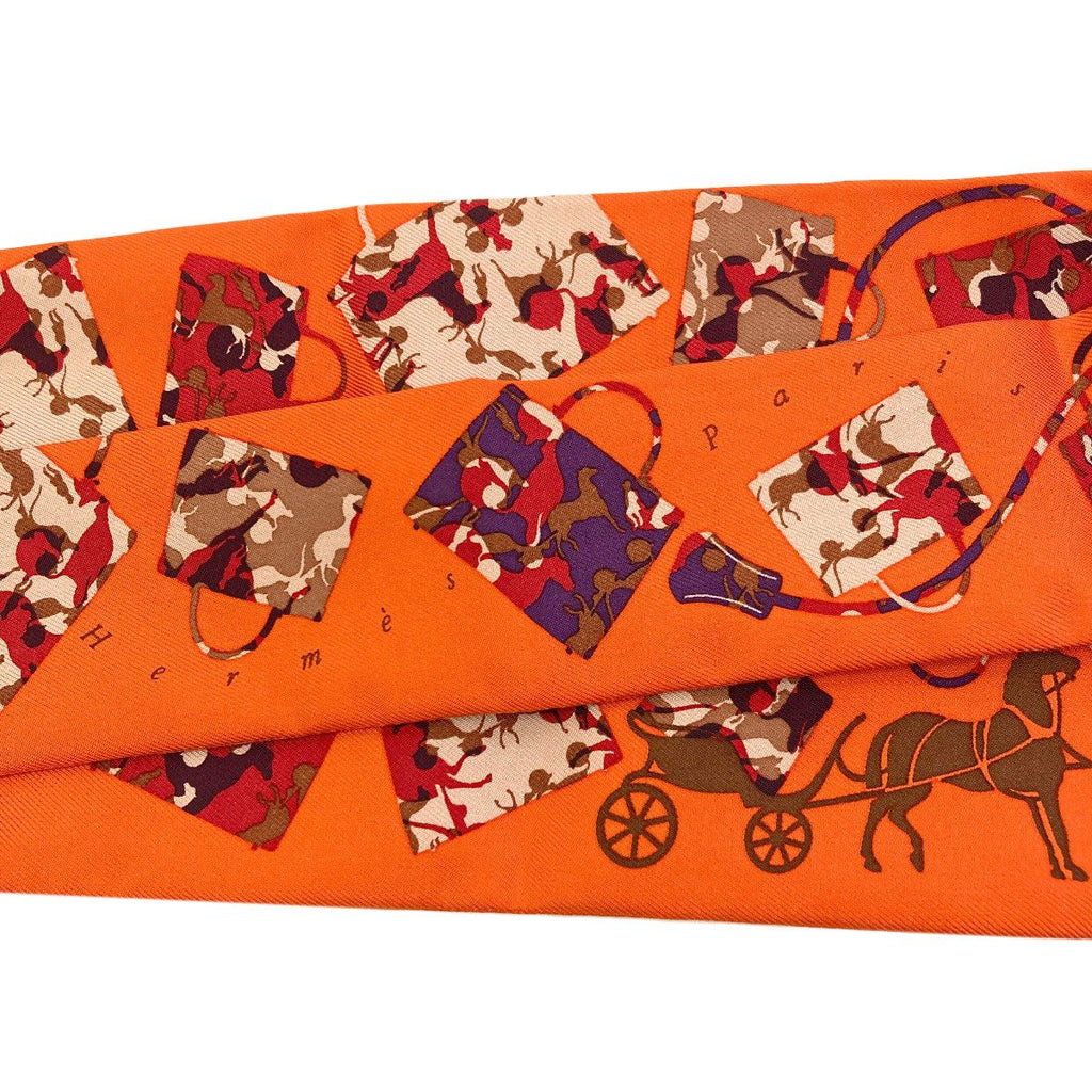 Hermes Twilly Scarf Silk — view 3