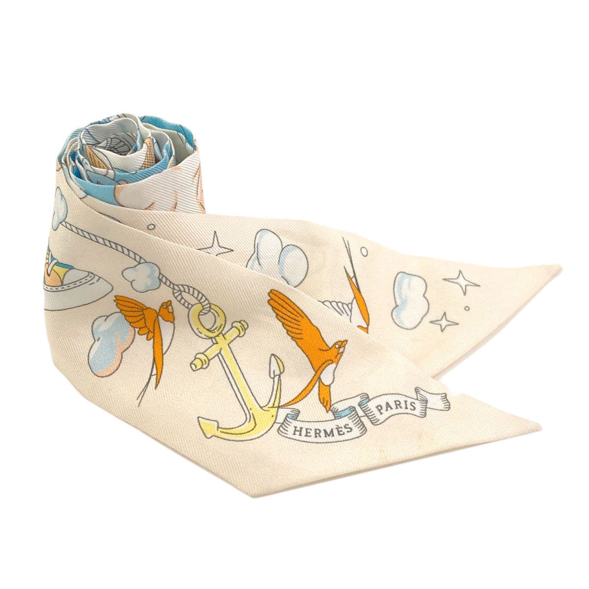 Hermes Twilly Scarf Silk