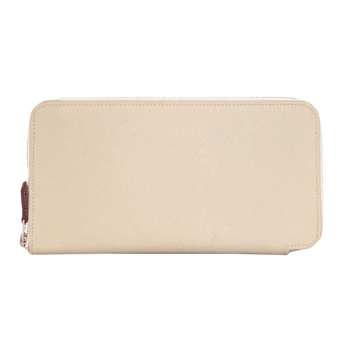 Hermes Azap Silk'in Long Silver Wallet Epsom
