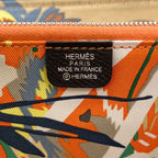 Hermes Azap Silk'in Long Silver Wallet Epsom — view 6