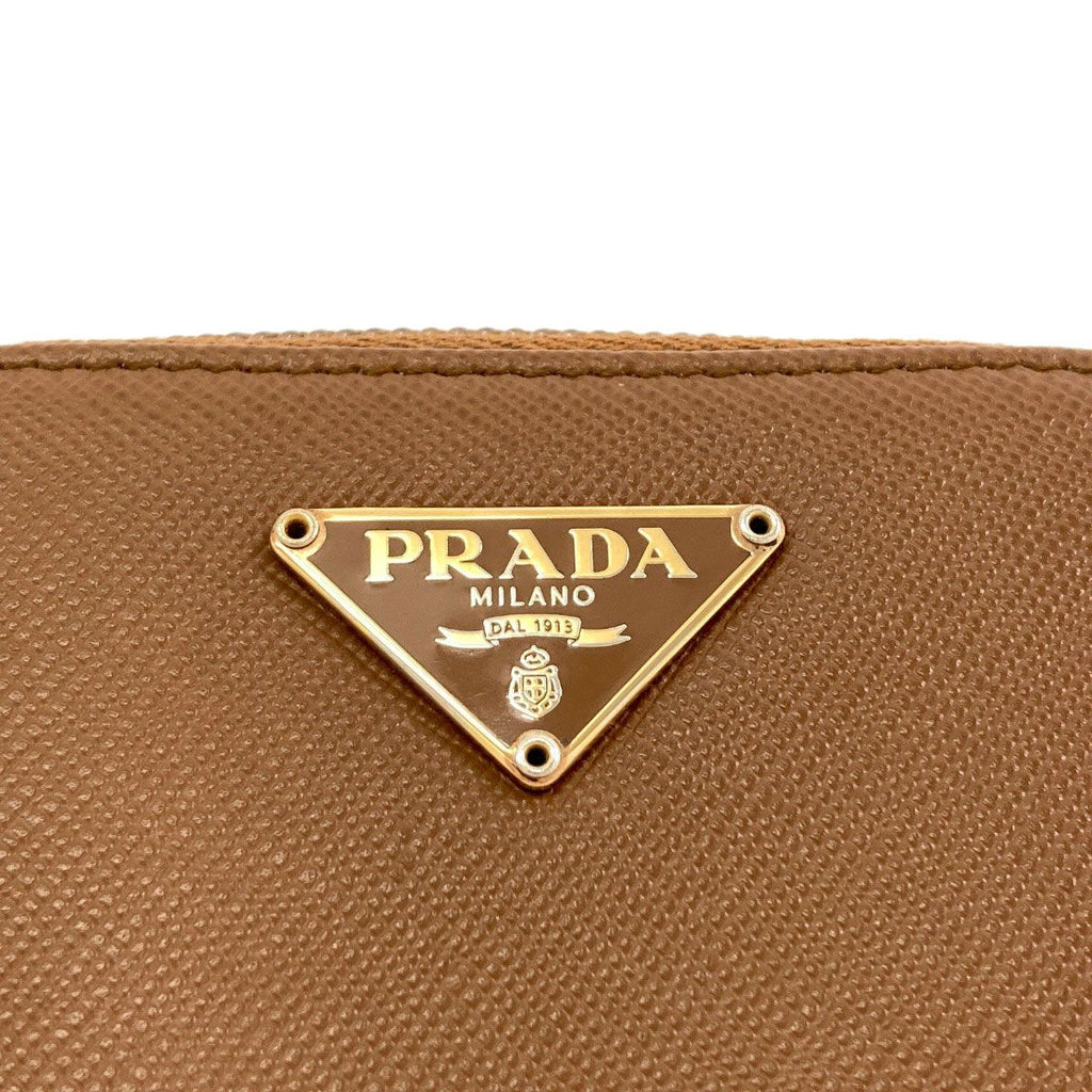 Prada Logo Coin Purse Saffiano — view 7