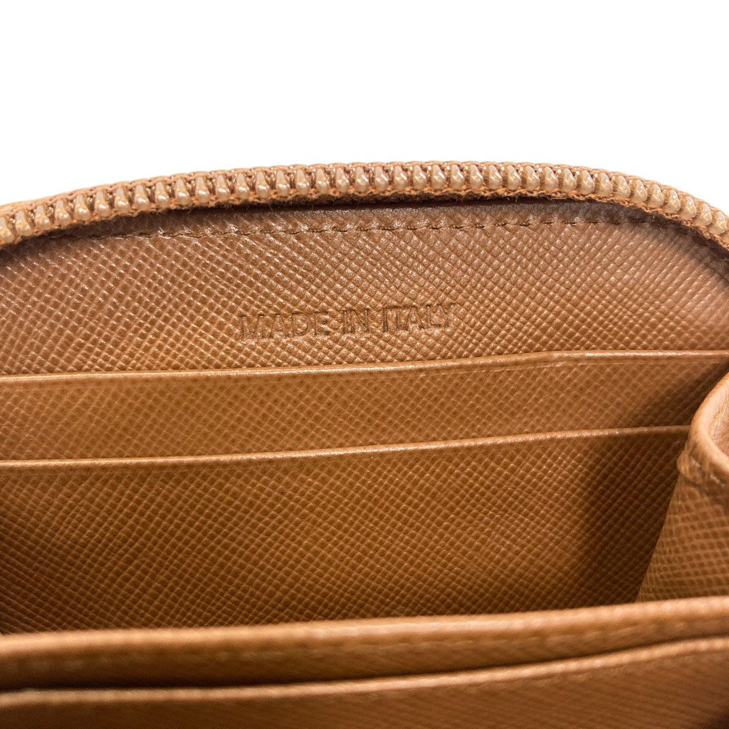 Prada Logo Coin Purse Saffiano — view 6