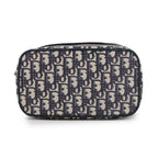 Dior Handbag Oblique Embroidered Travel Vanity Bag Medium Canvas — view 3