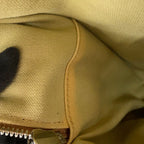 Loewe Backpack Round Calfskin Canvas Beige — view 7
