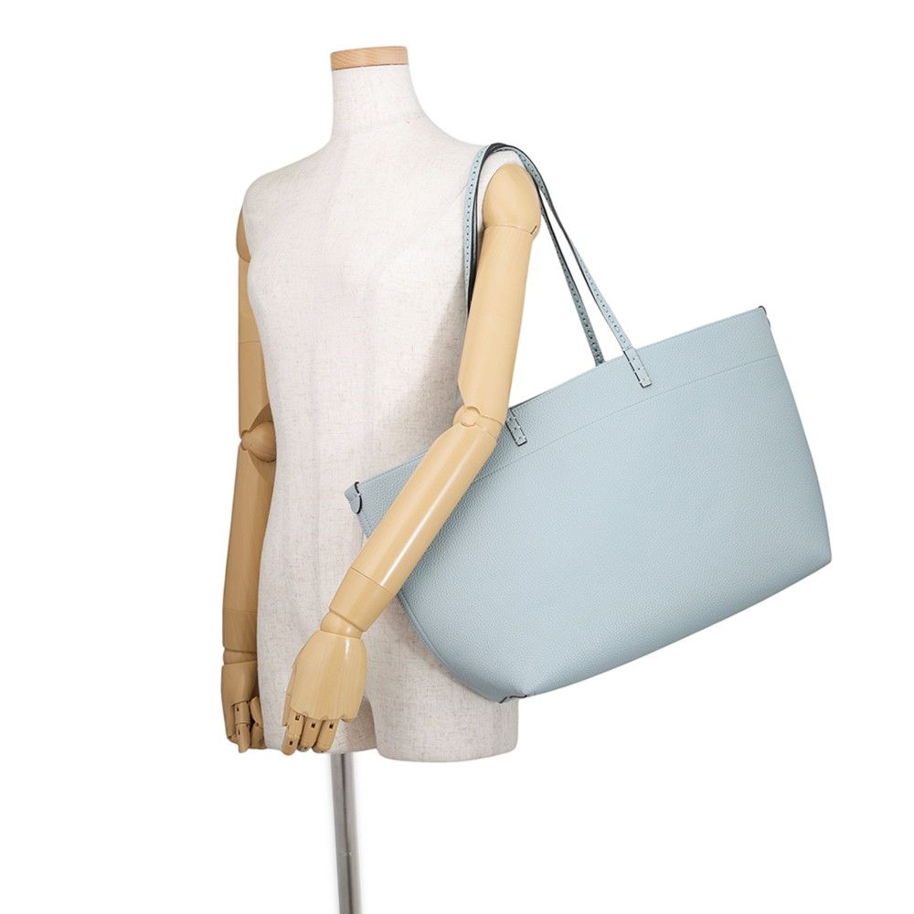 Fendi Tote Bag Selleria Roll Leather Medium — view 4