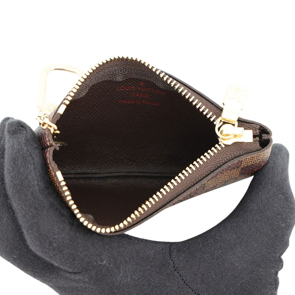 Louis Vuitton Coin Purse Damier Ebene Pochette Cles — view 4