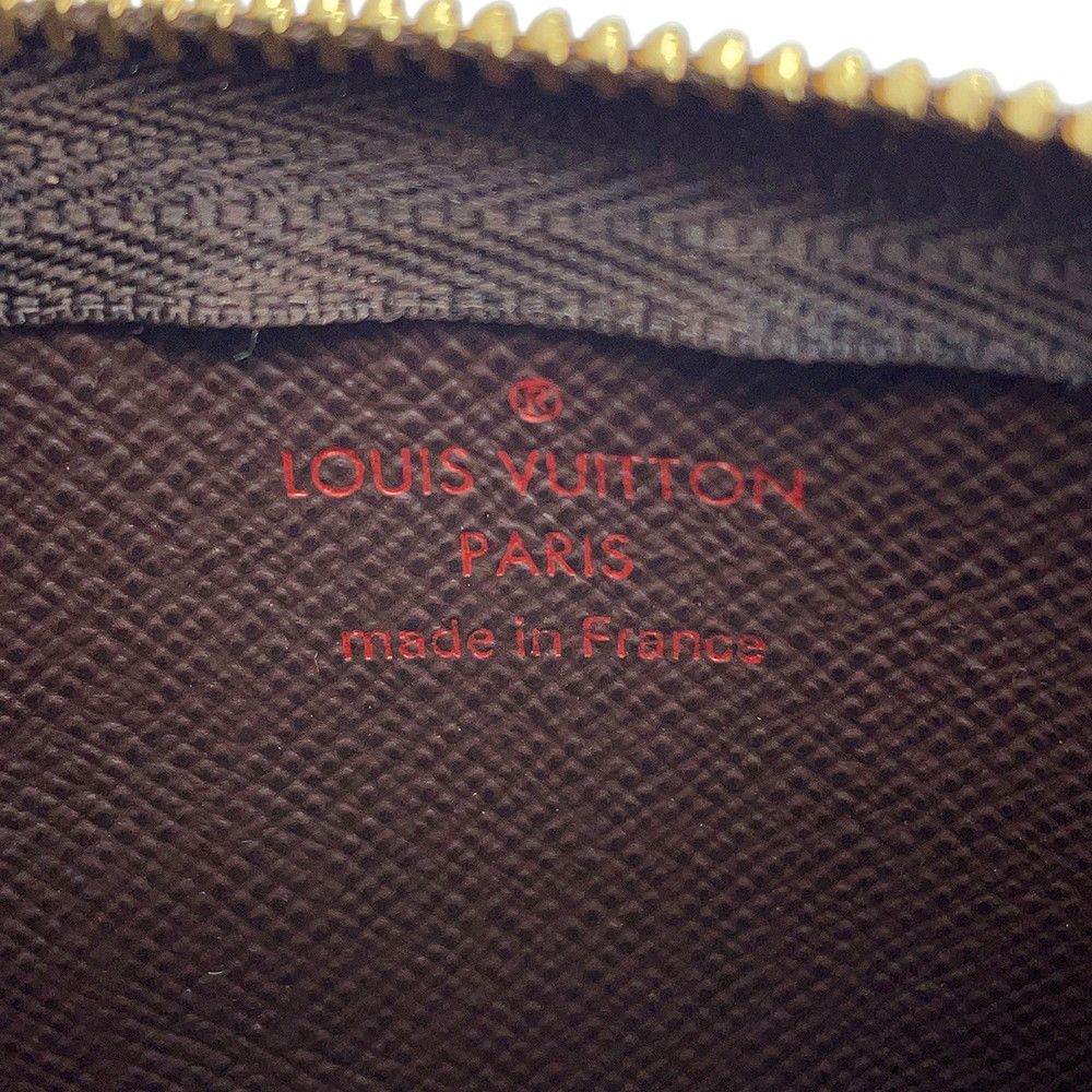 Louis Vuitton Coin Purse Damier Ebene Pochette Cles — view 8