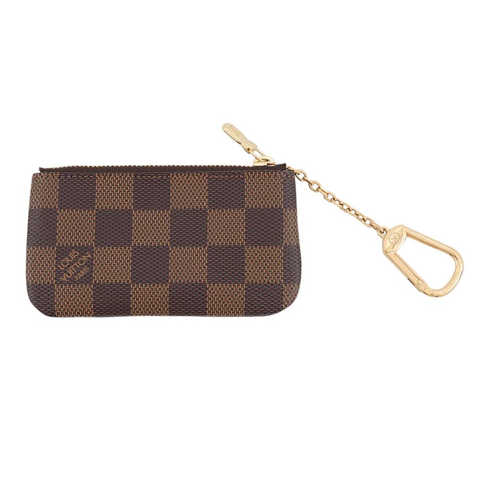Louis Vuitton Coin Purse Damier Ebene Pochette Cles — view 3