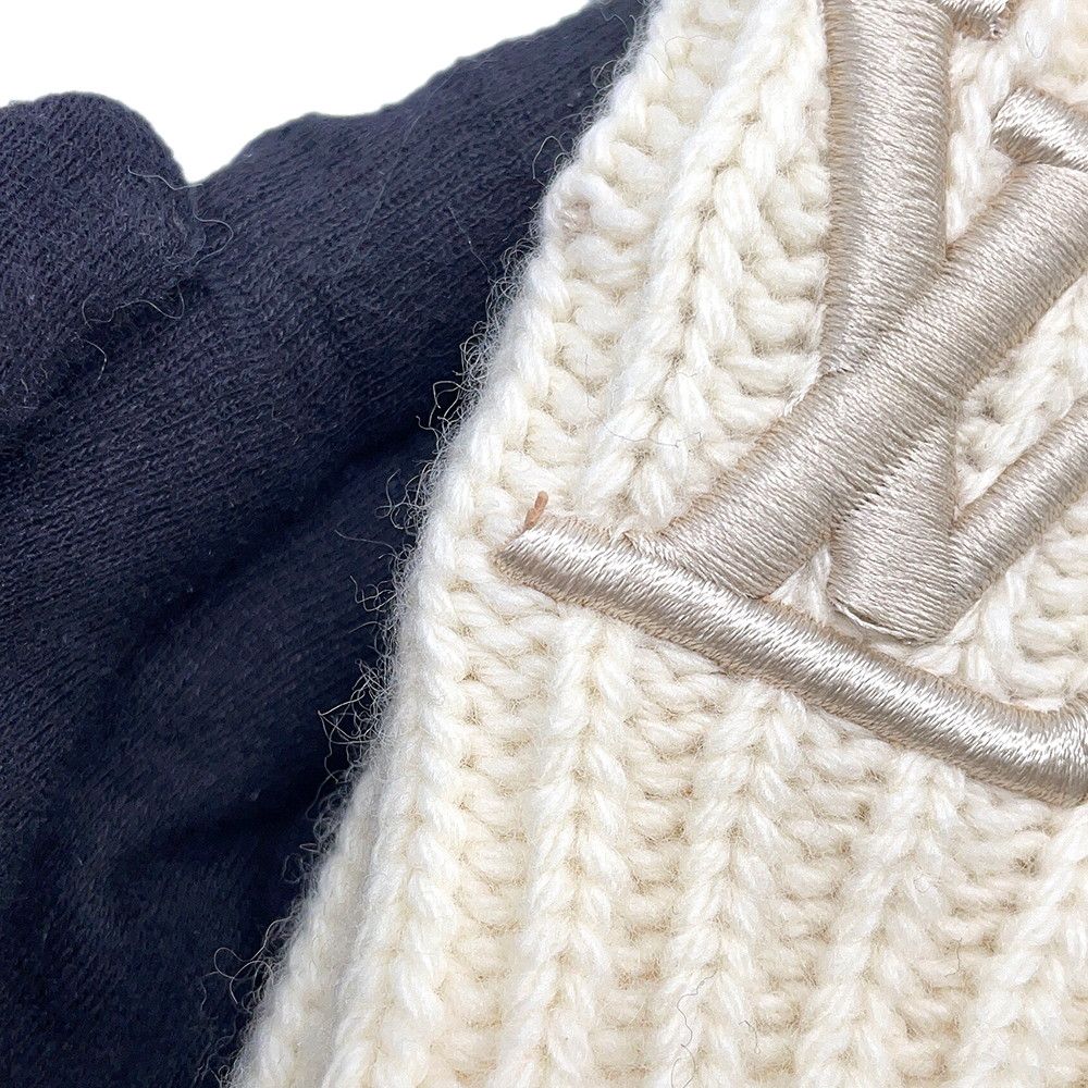 Louis Vuitton Knit Hat Beanie LV Head Line Wool Hat — view 5