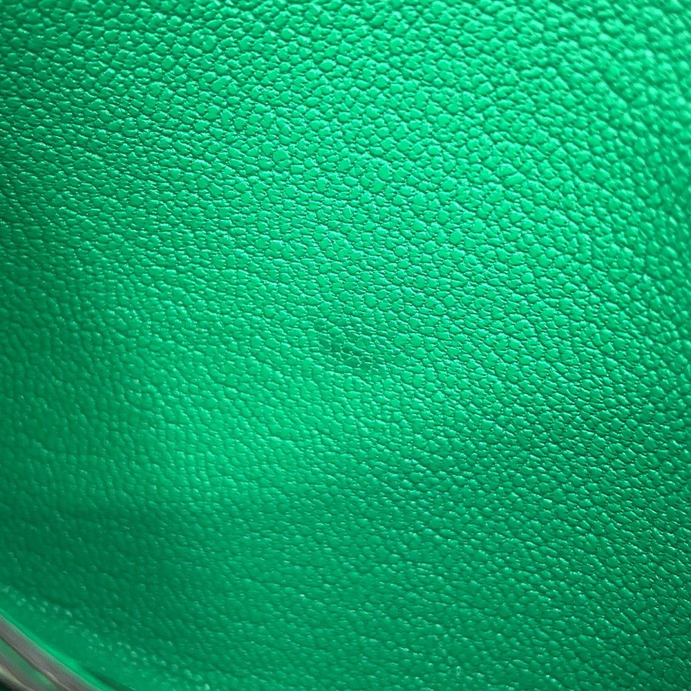 Hermes Coin Purse Calvi Duo Verso Vert Fizz Mint Silver Chevre Mysore — view 8