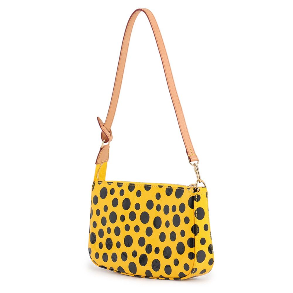 Louis Vuitton Handbag Monogram Vernis Pochette Accessoires Yayoi Kusama Pouch — view 2