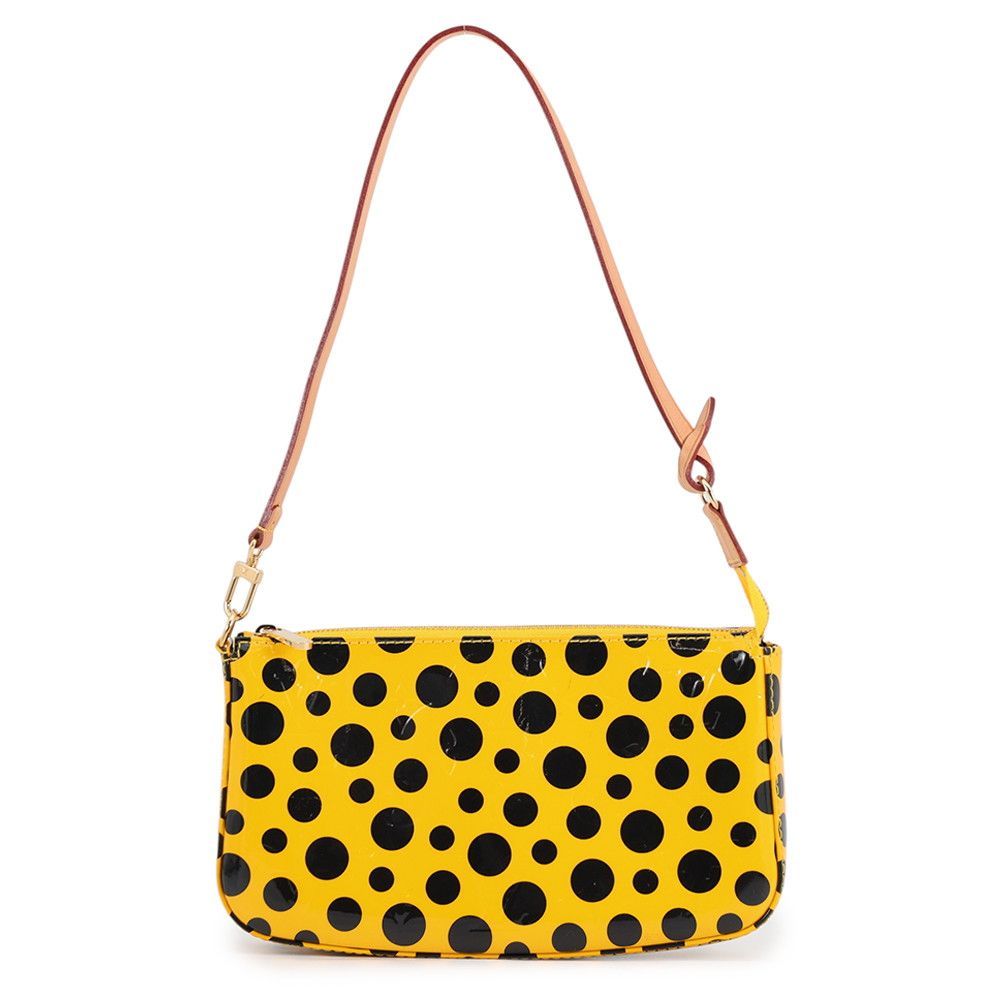 Louis Vuitton Handbag Monogram Vernis Pochette Accessoires Yayoi Kusama Pouch