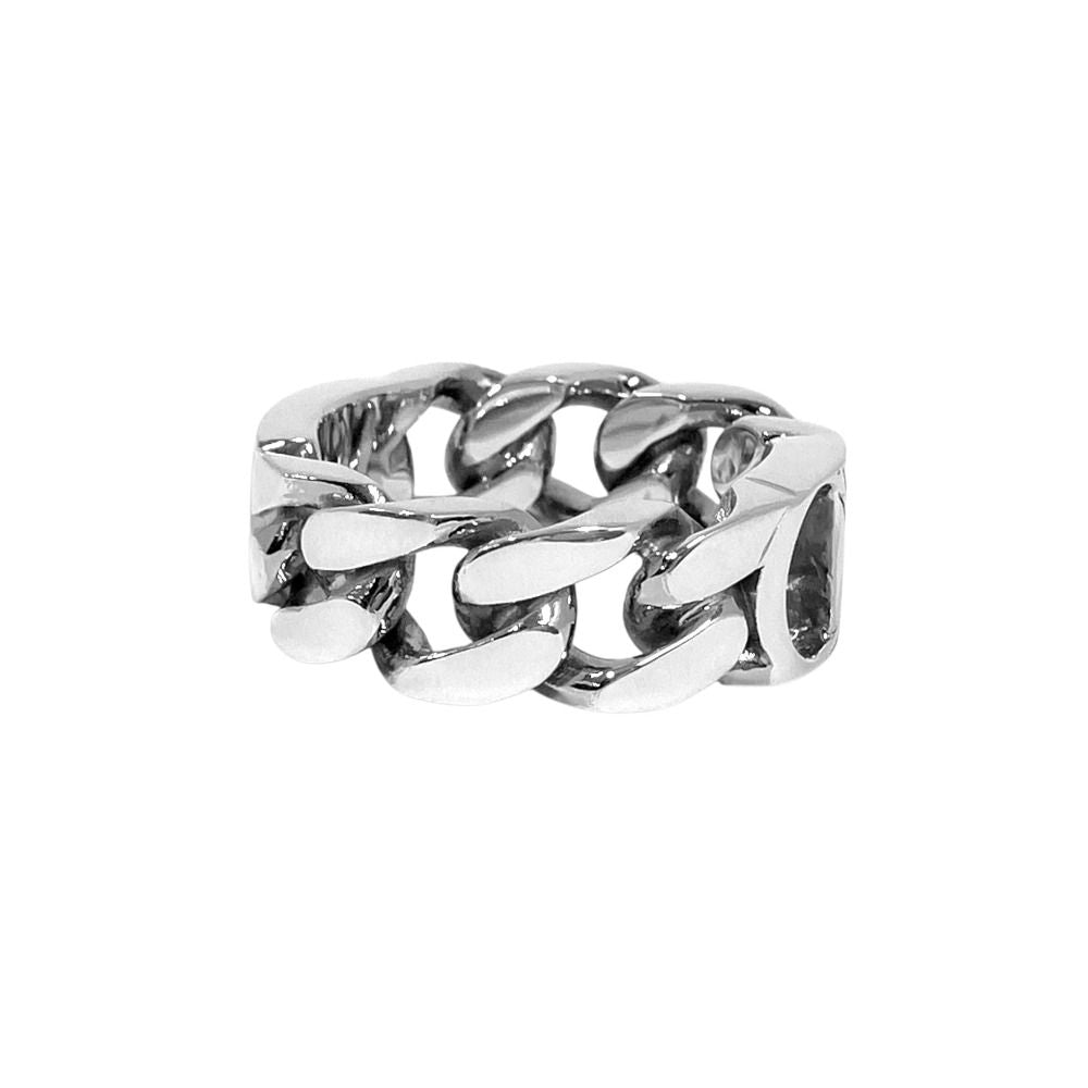 Dior CD Icon Chain Link Ring L Silver — view 3